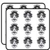 18 Pcs Pretty Creepy Double Eyed Circus Girl Angel Cartoon 2" Stickers Decals Laptop Notebook Phone Waterproof Vinyl Trendy view 1