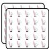 50 PCs Cool Summer White Hipster Bunny Rabbit with Pink Shades Icon 1" Stickers Decals Laptop Notebook Phone Waterproof Vinyl Trendy view 1