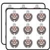 18 Pcs Egyptian Scarab with Eye of Horus Medallion 2" Stickers Decals Laptop Notebook Phone Waterproof Vinyl Trendy view 1