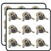 18 Pcs Cute Pudgy Chubby Pug Puppy Dog Pen Art Cartoon 2" Stickers Decals Laptop Notebook Phone Waterproof Vinyl Trendy view 1