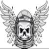 18 Pcs Black and White Aviation Pilot Helmet Skull with Wings Cartoon 2" Stickers Decals Laptop Notebook Phone Waterproof Vinyl Trendy view 2