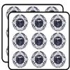 18 Pcs Cool Navy Hand Drawn Alaskan Wilderness Double Exposure Art - Compass 2" Stickers Decals Laptop Notebook Phone Waterproof Vinyl Trendy view 1