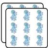 18 Pcs Pretty Watercolor Tribal Ocean Octopus Drawing 2" Stickers Decals Laptop Notebook Phone Waterproof Vinyl Trendy view 1