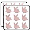 18 Pcs Adorable Silly Kawaii Bunny Rabbit Hare Cartoon 2" Stickers Decals Laptop Notebook Phone Waterproof Vinyl Trendy view 1