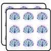 18 Pcs Cool Pastel Abstract Peacock Cartoon Icon 2" Stickers Decals Laptop Notebook Phone Waterproof Vinyl Trendy view 1