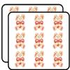 18 Pcs Happy Valentines Day Rabbit Cartoon 2" Stickers Decals Laptop Notebook Phone Waterproof Vinyl Trendy view 1