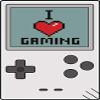 18 Pcs Divine Designs Simple Vintage Retro Gameboy Videogame Cartoon Icon - I Heart Gaming 2" Stickers Decals Laptop Notebook Phone Waterproof Vinyl Trendy view 2