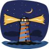 18 Pcs Simple Abstract Geometric Lighthouse Moonlight Cartoon 2" Stickers Decals Laptop Notebook Phone Waterproof Vinyl Trendy view 2