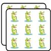 18 Pcs Cute Kids Nursery Zoo Animal Cartoon - Alligator 2" Stickers Decals Laptop Notebook Phone Waterproof Vinyl Trendy view 1
