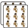 18 Pcs Pretty Sexy Vintage Comic Pin Up Sailor Girl Cartoon 2" Stickers Decals Laptop Notebook Phone Waterproof Vinyl Trendy view 1