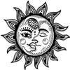 18 Pcs Pretty Black and White Boho Gypsy Tribal Cartoon Icon 2" Stickers Decals Laptop Notebook Phone Waterproof Vinyl Trendy view 2