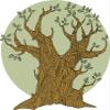 18 Pcs Cool Old Growing Tree Cartoon Icon 2" Stickers Decals Laptop Notebook Phone Waterproof Vinyl Trendy view 2