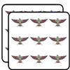18 Pcs Pretty Colorful Pen Art Swallow Bird Cartoon 2" Stickers Decals Laptop Notebook Phone Waterproof Vinyl Trendy view 1