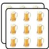 18 Pcs Nice Ice Cold Mug of Beer Cartoon Icon 2" Stickers Decals Laptop Notebook Phone Waterproof Vinyl Trendy view 1