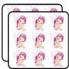 18 Pcs Sweet Cute Pink Kids Garden Fairy Cartoon 2" Stickers Decals Laptop Notebook Phone Waterproof Vinyl Trendy view 1