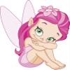 18 Pcs Sweet Cute Pink Kids Garden Fairy Cartoon 2" Stickers Decals Laptop Notebook Phone Waterproof Vinyl Trendy view 2