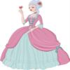 18 Pcs Pretty Vintage French Marie Antoinette Queen Royalty Cartoon 2" Stickers Decals Laptop Notebook Phone Waterproof Vinyl Trendy view 2