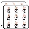 18 Pcs Cute Baby in Animal Costume Cartoon - Panda Bear 2" Stickers Decals Laptop Notebook Phone Waterproof Vinyl Trendy view 1