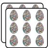 18 Pcs Cool Geometric Abstract Pattern Egg Cartoon 2" Stickers Decals Laptop Notebook Phone Waterproof Vinyl Trendy view 1