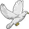 18 Pcs Pretty White Flying Dove Cartoon 2" Stickers Decals Laptop Notebook Phone Waterproof Vinyl Trendy view 2