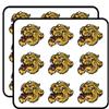18 Pcs Asian Golden Tiger Dragon Cartoon Head 2" Stickers Decals Laptop Notebook Phone Waterproof Vinyl Trendy view 1