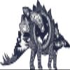 18 Pcs Cool Double Exposure Stegosaurus Dinosaur Silhouette 2" Stickers Decals Laptop Notebook Phone Waterproof Vinyl Trendy view 2