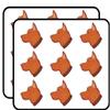 18 Pcs Cute Simple Side Profile Puppy Dog Cartoon - Wolfdog 2" Stickers Decals Laptop Notebook Phone Waterproof Vinyl Trendy view 1