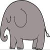 18 Pcs Cute Silly Kids Cartoon Animal - Gray Elephant 2" Stickers Decals Laptop Notebook Phone Waterproof Vinyl Trendy view 2
