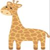18 Pcs Cute Nursery Kindergarten Giraffe Cartoon 2" Stickers Decals Laptop Notebook Phone Waterproof Vinyl Trendy view 2
