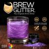 Brew Glitter Edible Glitter for Drinks, Cocktails, Beer, Garnish & Beverages (Purple, 4 Grams) view 2