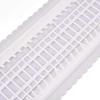 Hemobllo 1PC 50 Holes Floss Organizer Thread Holder Card Thread Arranger Thread Cards Embroidery Floss Organizer Cross Thread Organizer Mini Cross Mini Floss Dedicated White Cable Connector view 3