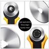 Mudder 36 Packs Rotary Cutter Blades Replacement Blades Compatible with Martelli Truecut Cutter for Patchwork Leather Quilting Sewing Arts Crafts (28 mm) view 3