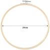 COPYLOVE 3Pcs Full Range of Stamped Embroidery Kit, Embroidery Starter Kit with Color Pattern and Instructions, Cross Stitch Kit-Bamboo Embroidery Hoop, Color Threads and Tools Kit view 2