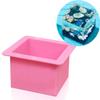 XIANSHI New 12cm/5" Super Large Cube Square Silicone Mold Resin Casting Jewelry Making Tools, DIY Silicone Moulds Handmade Crafts Tool Meaningful Handmade Works view 3