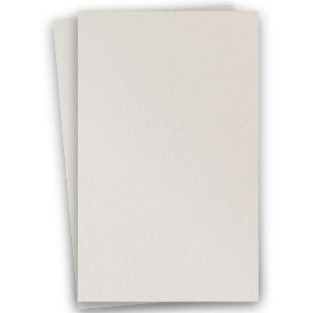 Stardream Metallic 11X17 Card Stock Paper - QUARTZ - 105lb Cover (284gsm) - 100 PK