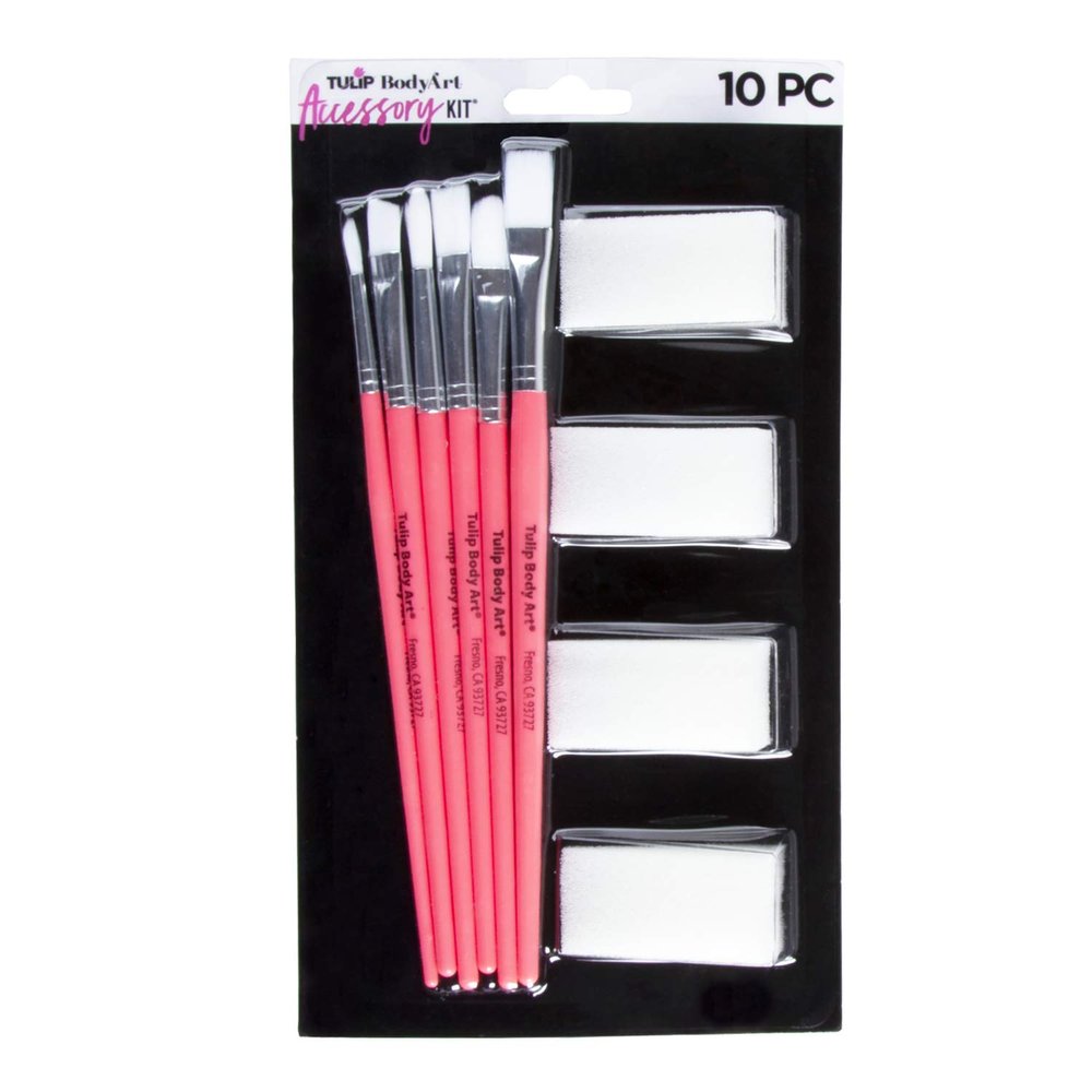 Tulip Body Art Accessory Kit 10pc