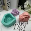 DIY Rose Soap Mold Heart Flower Silicone Molds for Soap Candle Scented Wax Mousse Cake Chocolate Candy Jelly Ice Aroma Plaster Resin Epoxy Craft Making view 4