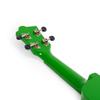 Octopus UK205-GR Academy soprano ukulele in green view 3