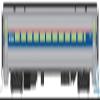 Walthers Mainline 910-31001 Horizon Fleet Coach Amtrak PhIV view 1