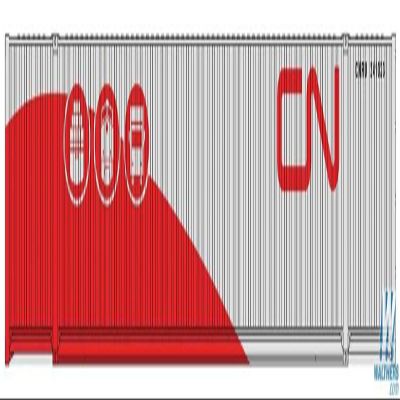 Walthers HO Scale 53' Singamas Container Canadian National/CN (Three Modes)