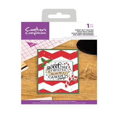Crafter's Companion - Clear Acrylic Stamps - Sweet But Twisted