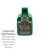 CablesAndKits 1ft Green CAT8 Ethernet Cable, S/FTP, 40Gbs, 2GHz, Snagless, Stranded Pure Copper view 4