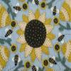 Sweet as Honey Penny Rug Kit Pre Cut Wool Felt Applique Kit Spring Bee Pattern view 3