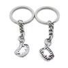100 Pieces Keyring Keychain Wholesale Suppliers Jewelry Clasps BK2J7D Mouth Teeth view 1