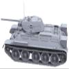 Border Model BT009 1/35 Soviet Army Medium Tank T34E/T34-76 (2 in 1 Kit) Plastic Model view 3