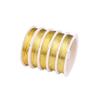 BEADIA Gold Copper Wire 0.5mm Bead Cord for Bracelet Necklace Charm Beading Jewelry Making 22yard view 3
