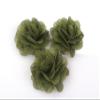 YYCRAFT 15pcs Stiff Burlap Flower Roses,3D Fabric Flowers for Headbands Hair Accessory DIY Crafts Scrapbooking Embellishments(2.25",Oliver) view 1