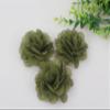 YYCRAFT 15pcs Stiff Burlap Flower Roses,3D Fabric Flowers for Headbands Hair Accessory DIY Crafts Scrapbooking Embellishments(2.25",Oliver) view 2