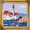 Needlepoint Canvas Lighthouse view 1