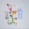 Christmas Theme ABC Objects, 1-3cm, 26 Alphabet trinkets view 4